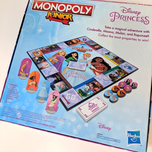 ⭐Disney Monopoly Junior Princess Edition⭐ - Picture 5 of 6